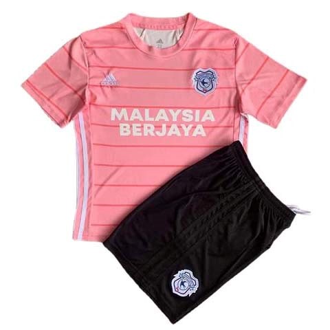 Camiseta Cardiff City Replica Segunda Ropa Niño 2021/22